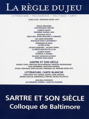cover image of La règle du jeu N°27